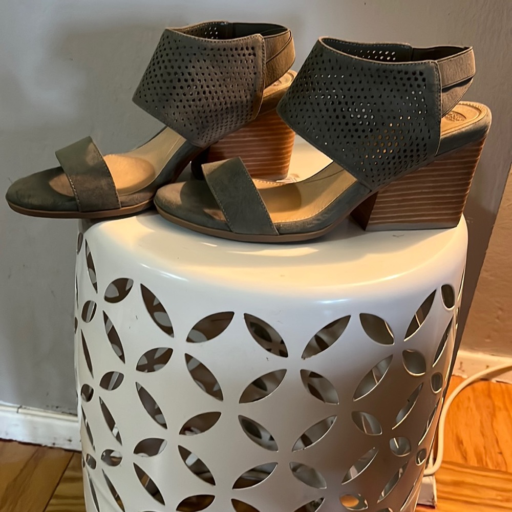 Sandals that look and feel like suede.